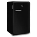 Midea Frigobar Retrô, 95L, Preto, 110V, Midea