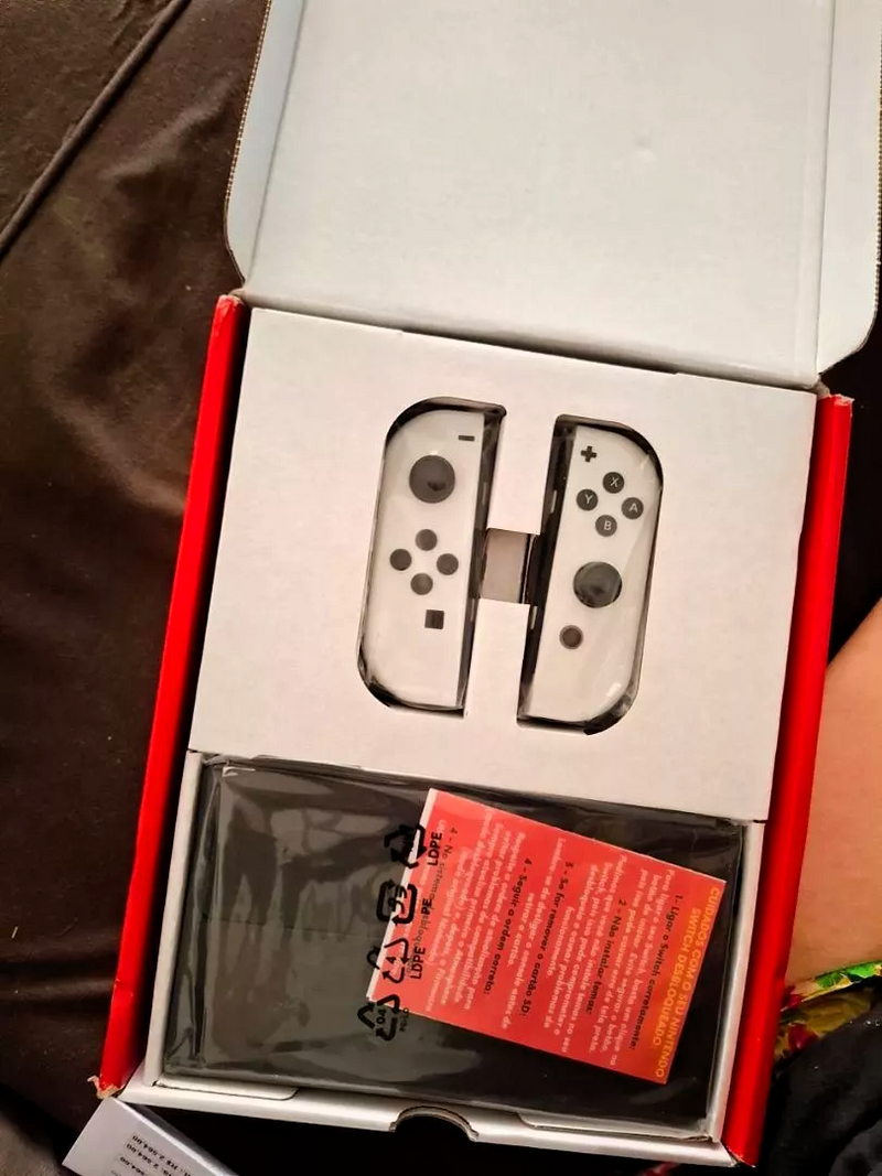 Nintendo Switch OLED Desbloqueado [Preço referente a Entrada] ⭐⭐⭐⭐⭐